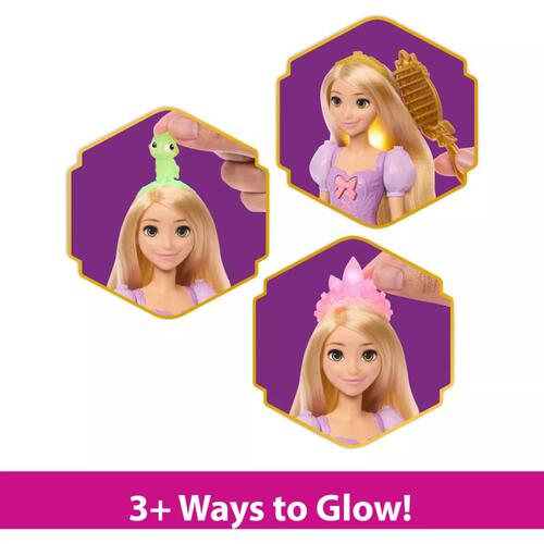 Disney Princess Light-Up Hair Rapunzel Fashion Doll