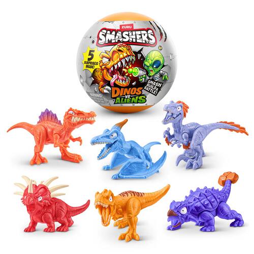 Smashers Dinos vs Aliens Planet Capsule Series 1 - Assorted (1 Pc)