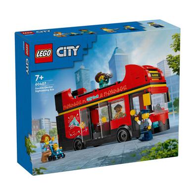 LEGO樂高城市系列 紅色雙層觀光巴士 60407