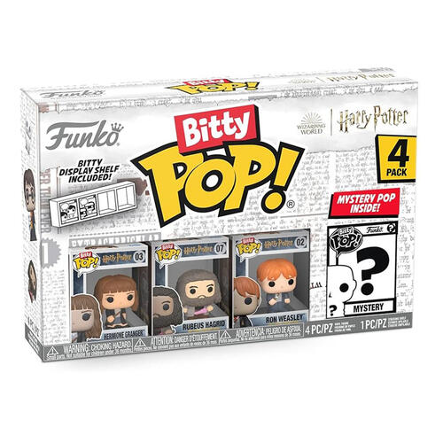 Funko Bitty Pop! Harry Potter Hermione (4 Pack)