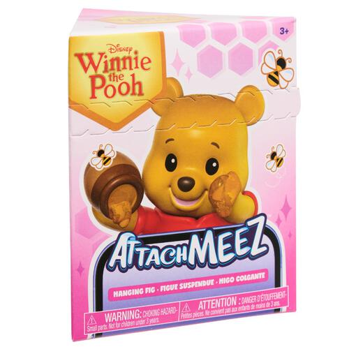 Disney Winnie the Pooh Attachmeez Collectible Mini Figure - Blind Box (1 Pc)