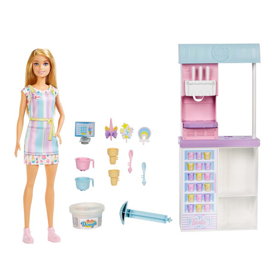 Barbie ice cream on sale set