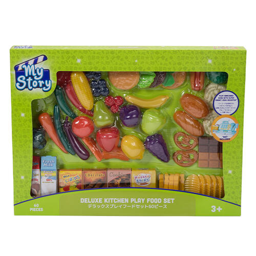 My Story Deluxe Kitchen Play Food Set