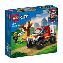 LEGO樂高城市系列 4x4 消防車救援 60393