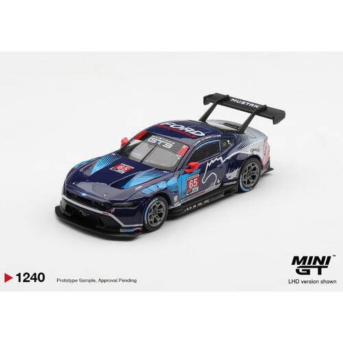 (網店預購) MINI GT Ford Mustang Gt3 #65 Ford Multimatic Motorsports 2025 Imsa Daytona 24 Hrs Winner/ Blister Packaging (預計2026年9月發貨)
