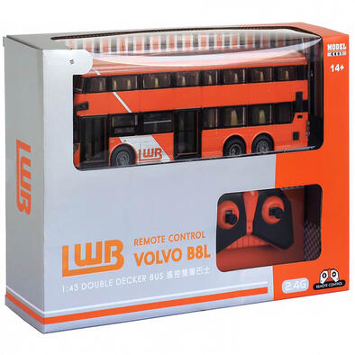 Konsept 1:43 LWB 遙控雙層富貴 B8L 巴士 (龍運)