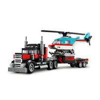 LEGO樂高 Creator 平板卡車和直升機 31146