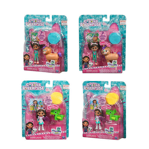 Gabby's Dollhouse蓋比的娃娃屋 人物組合套裝 - 隨機發貨