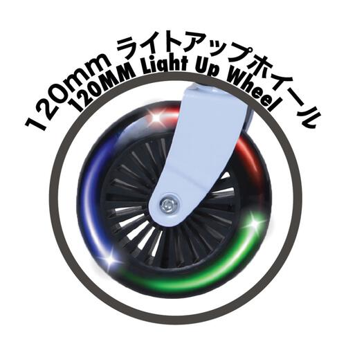 閃光輪滑板車 (淺藍色)