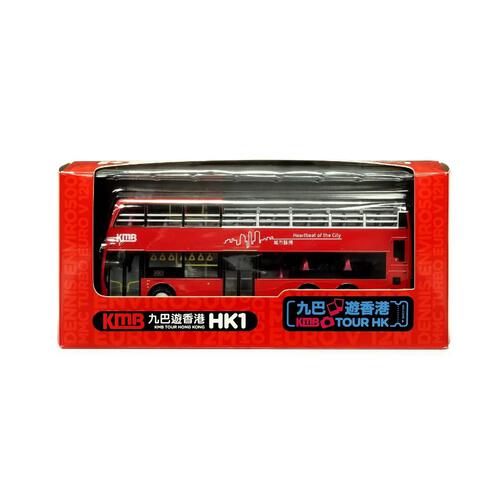 KMB 1:64 Diecast Dennis Enviro500 MMC Turbo Euro V 12M Red Bus (HK1)
