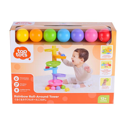 Top Tots Rainbow Roll-Around Tower