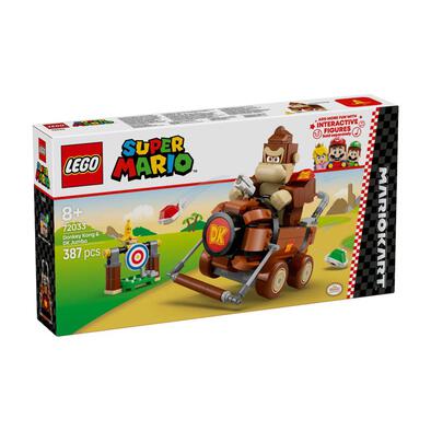LEGO樂高超級馬利歐系列 瑪利歐賽車 咚奇剛與DK巨型 72033