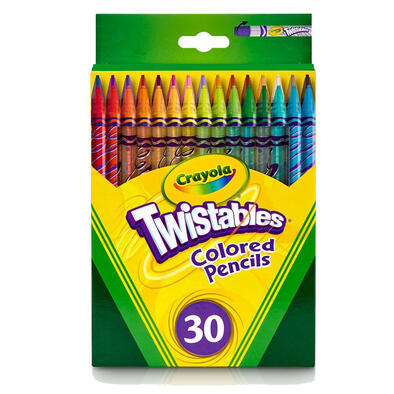 Crayola繪兒樂 30支可轉彩色鉛筆