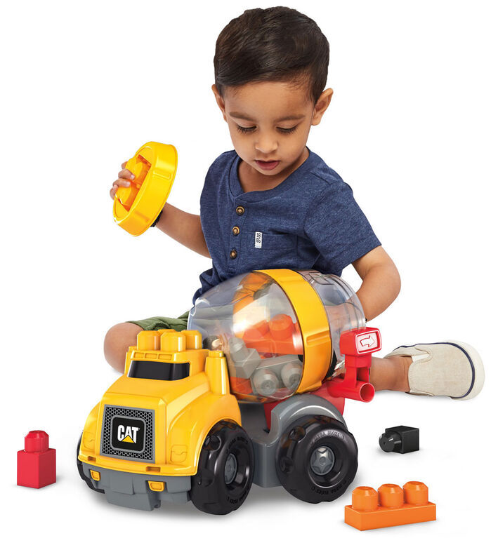 Mega Bloks Cat Cement Mixer Toys
