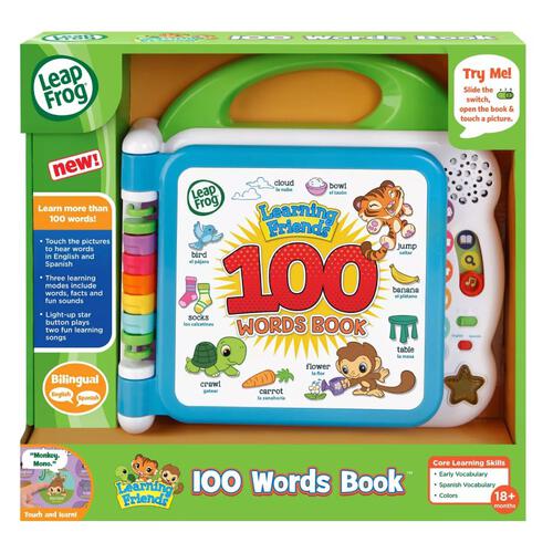 Leapfrog跳跳蛙 100個字詞點讀教育書 (英語/法語)