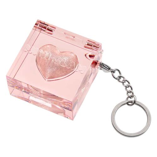  Mini Glam 化妝系列閃爍亮彩眼影膏 - 粉紅色