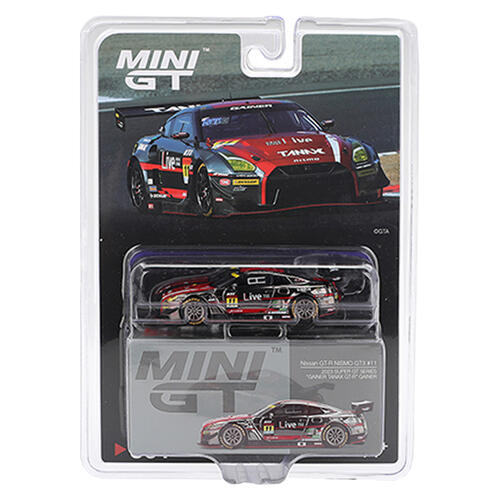 MINI GT Nissan Gt-R Nismo Gt3 #11 "Gainer Tanax Gt-R" Gainer 2023 Super Gt Series