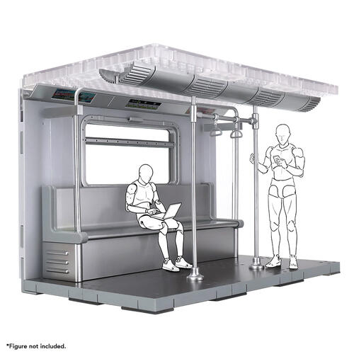 playpop x Fext Hobby 1:12 Figure Diorama - Train