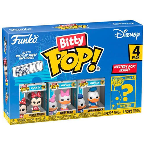 Funko Bitty Pop! Disney- Minnie (4 Pack)