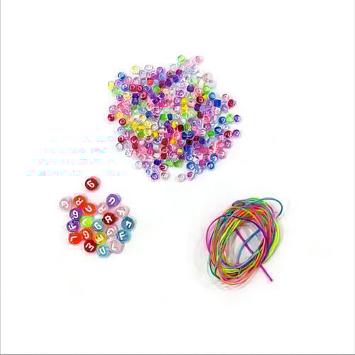 Fuggler Fugg-ccessories Bead Kit - Colored Base With White Letter