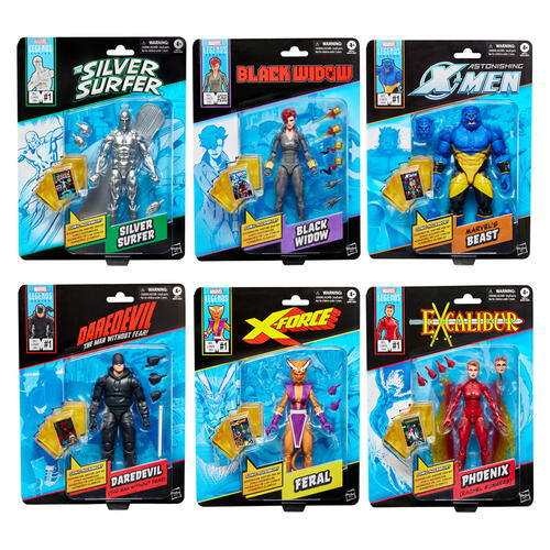 Marvel漫威 傳奇系列忠於漫畫設計的動作玩偶 - 隨機發貨 (單件裝)
