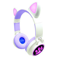 Lexibook Wireless Rechargeable Headphones With Lights