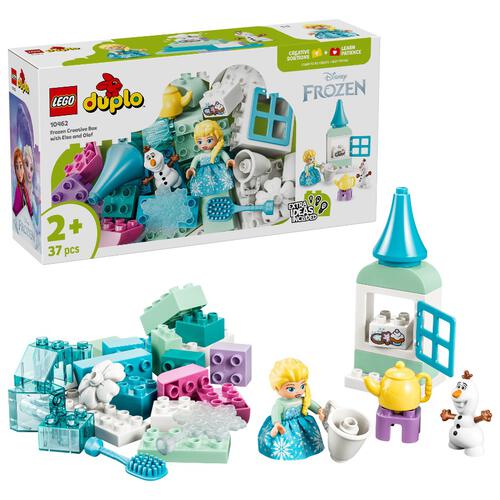 LEGO樂高得寶系列 艾莎和雪寶的冰雪奇緣創意百寶盒 10462