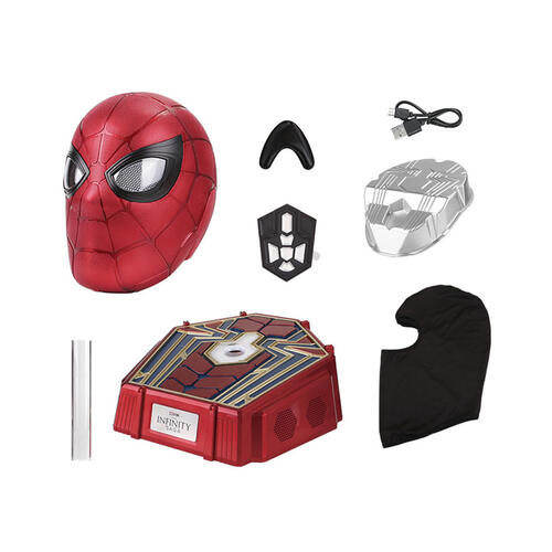 Marvel 1:1 Collectible Iron Spider Wearable Helmet With Bluetooth Speaker
