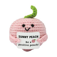 playpop Diy Crochet Keyring - Peach
