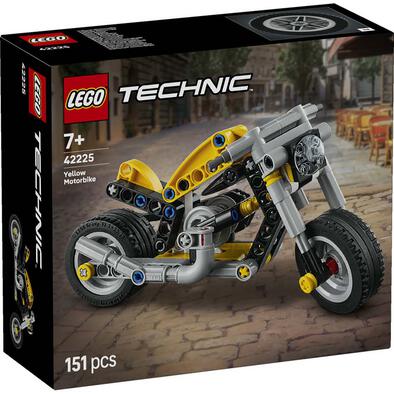 LEGO樂高機械組系列 黃色電單車 42225