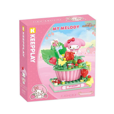 KEEPPLAY My Melody 士多啤梨農場造型積木