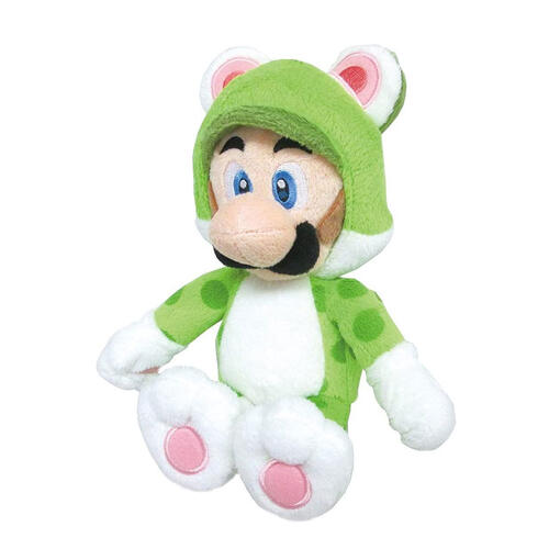 Nintendo Super Mario 3D World Soft Toys - Cat Luigi (23cm)
