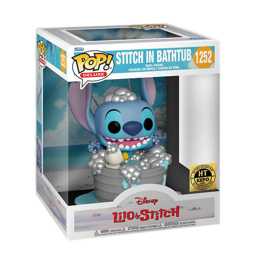 Funko Pop! Deluxe: Disney- Stitch In Bathtub