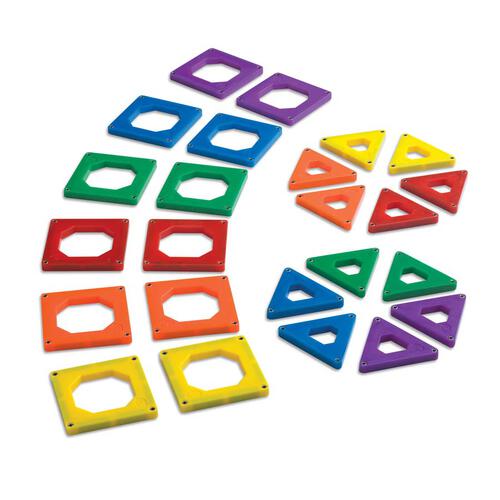 Discovery Mindblown Toy Magnetic Tiles 24 Pieces