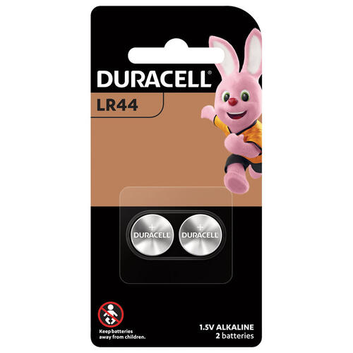 Duracell Lithium Coin Batteries Lr44 2 Pack