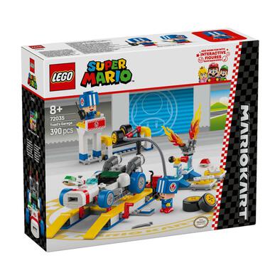 LEGO樂高超級馬利奧系列 瑪利歐賽車 奇諾比奧的車庫 72035