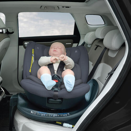 Baby Star Sedona 360 i-Size ISOFIX 成長型汽車安全座椅 – 鋼鐵灰