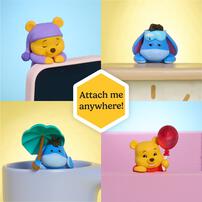 Disney Winnie the Pooh Attachmeez Collectible Mini Figure - Blind Box (1 Pc)