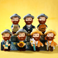 Vipo x Van Gogh Museum Art Plush Keychain - Blind Box (1 Pc)​