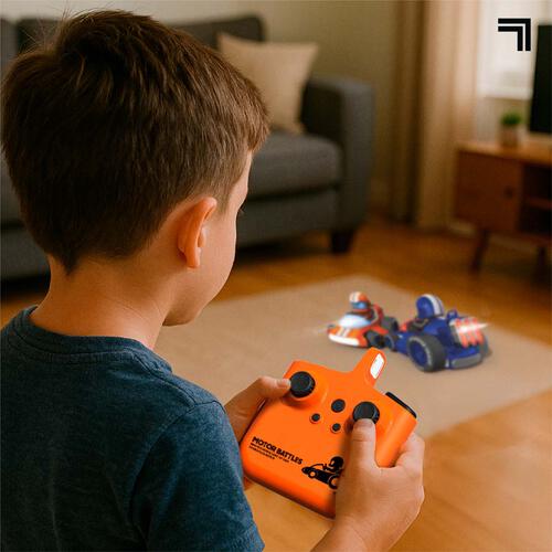Sharper Image  Toy RC Motor Battles - Navy & Orange