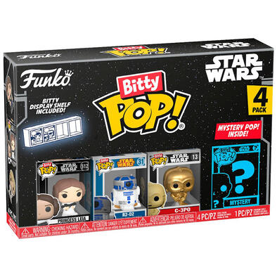 Funko Bitty Pop! 星球大戰 路克(4件裝)