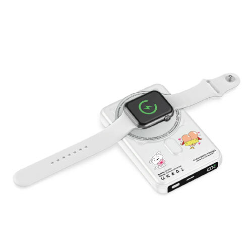 (特別訂購)XPower x 蠟筆小新 M10C+ 6合1 10000mAh多功能迷你20W PD3.0+ 磁吸無線快充移動電源 SC1 (白色)