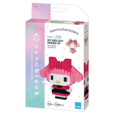 Nanoblocks 微形積木 My Melody 穿裙子積木
