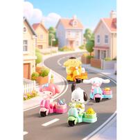 Sanrio Breezy Scooter Movable Toy - Blind Box (1 Pc)