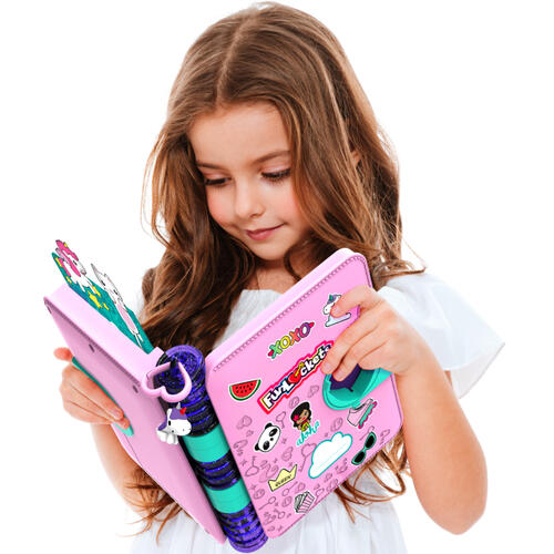  FunLockets Secret Journal Glitter Edition