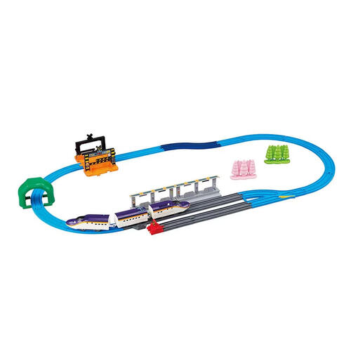 Plarail新幹線 連結！E8系「翼」新幹線及平交道組合