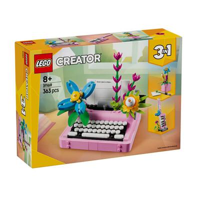 LEGO Creator 3 in 1 Typewriter with Flowers 31169