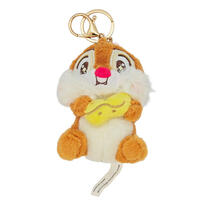 Disney Fluffy Sunny Collection Plush Keychain - Dale