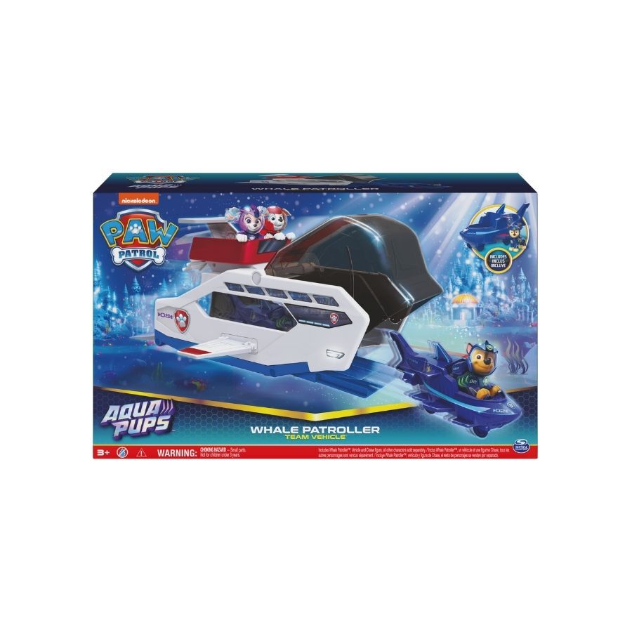 Paw Patrol Aqua Pups Whale Patroller Team Vehicle Toys R Us Hong Kong Official Website