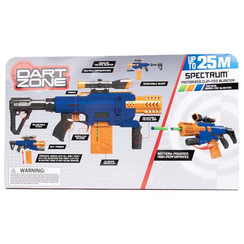 Dart Zone Spectrum Motorized Clip-fed Blaster